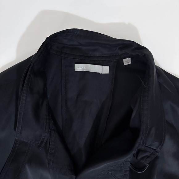 Vince Drapey Utility Multi Pocket Linen/Cotton Blend Jacket - Size Large‎ - Picture 3 of 7